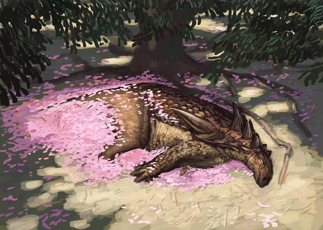 Borealopelta, art by Joschua Knüppe